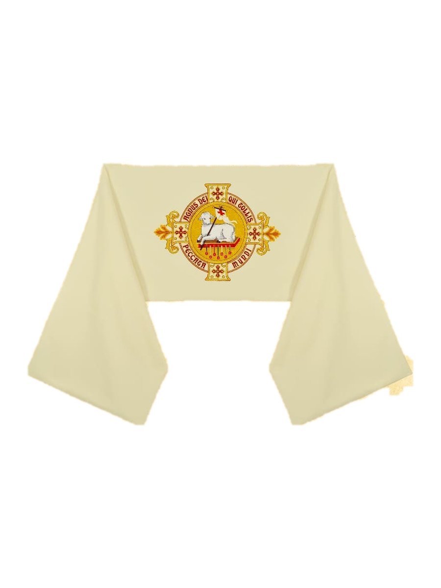 Capa de Asperge com véu umeral
